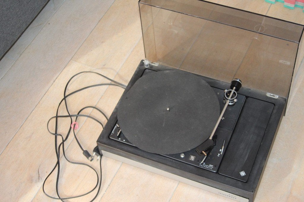 Telefunken W 248 hifi platenspeler. Licht defect, Ophalen of Verzenden, Gebruikt, Overige merken