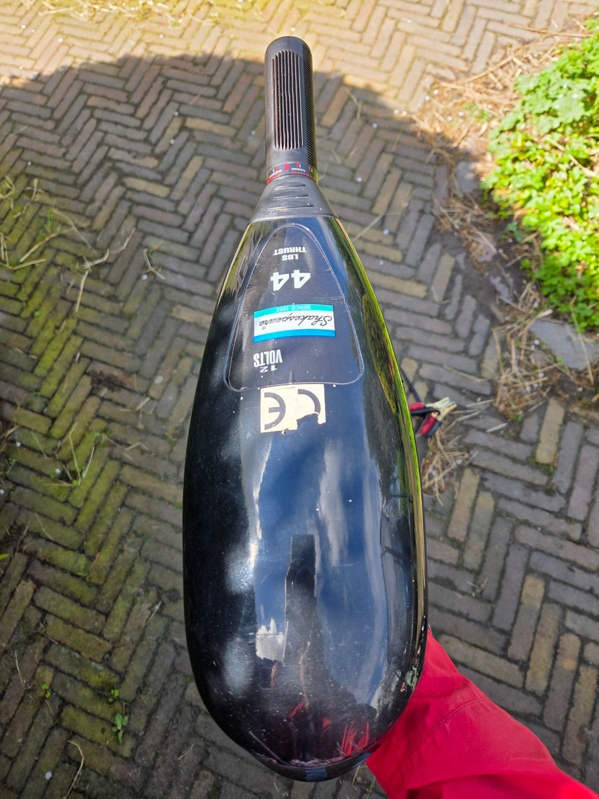 Shakespeare 44 LBS Stuwkracht Elektrische Buitenboordmotor, Ophalen