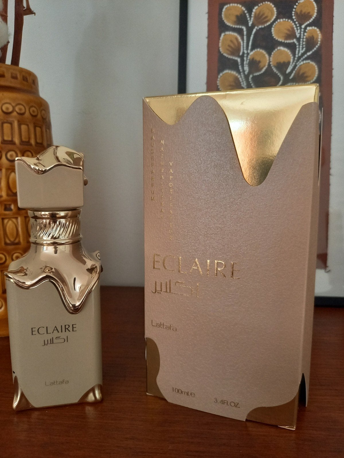 Lattafa Eclaire Eau de Parfum - 100ml, Ophalen of Verzenden, Zo goed als nieuw