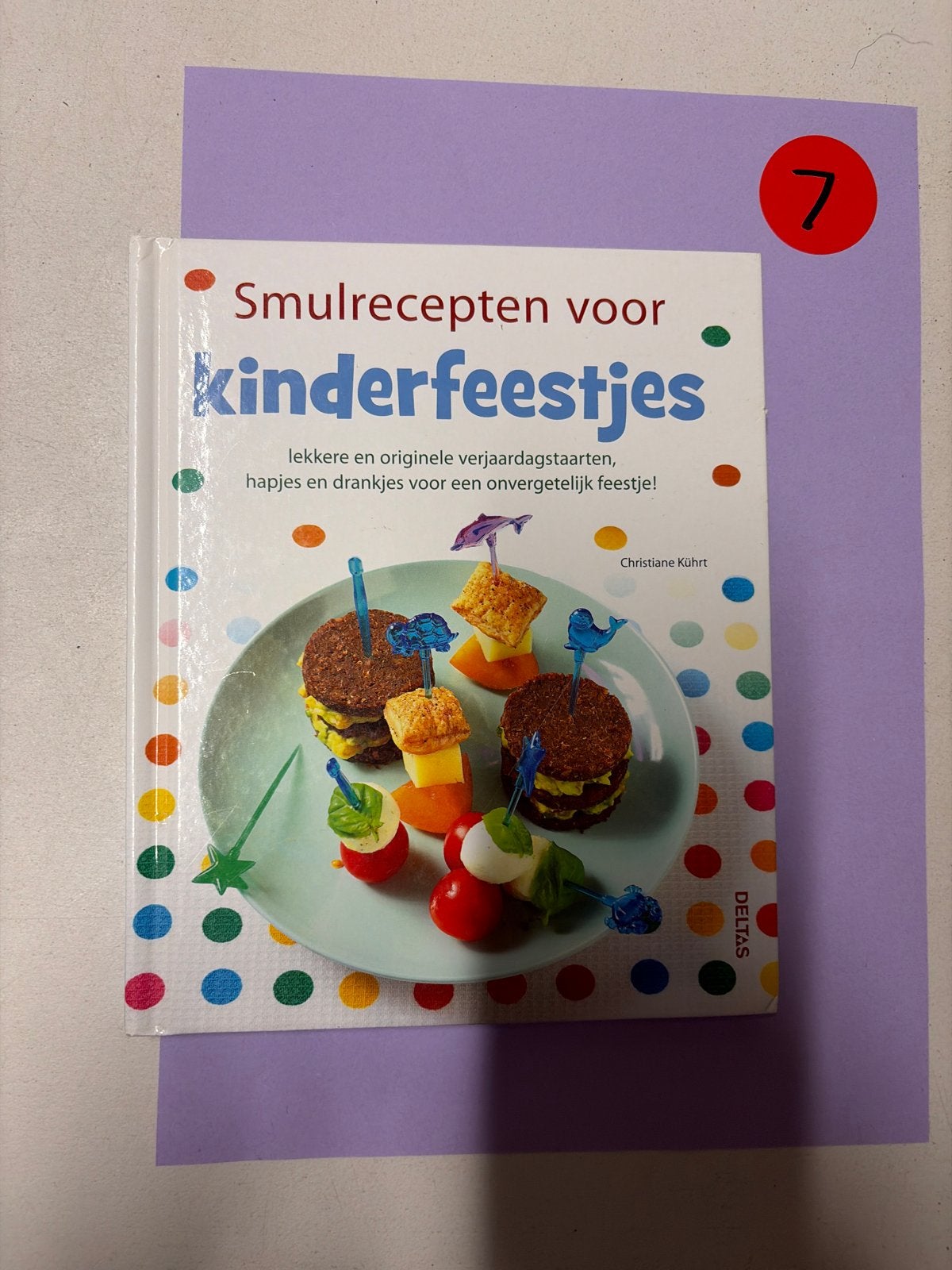 Smulrecepten voor kinderfeestjes - Christiane Kührt, Boeken, Ophalen of Verzenden, Zo goed als nieuw, Tapas, Hapjes en Dim Sum