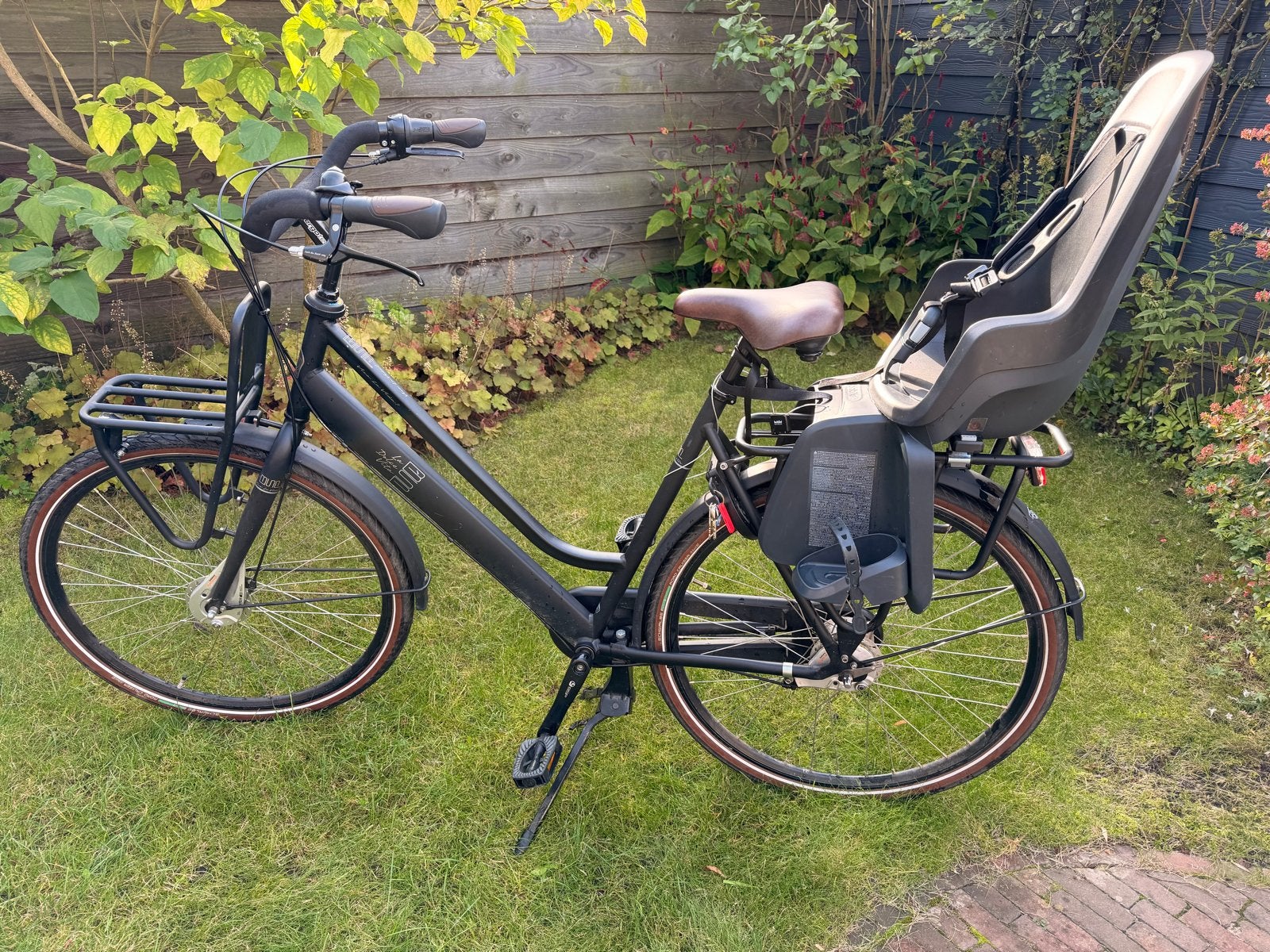 BSP Dolce Vita damesfiets met Bobike kinderzitje(s), 56 cm of meer, Trommelrem, Ophalen, Overige merken