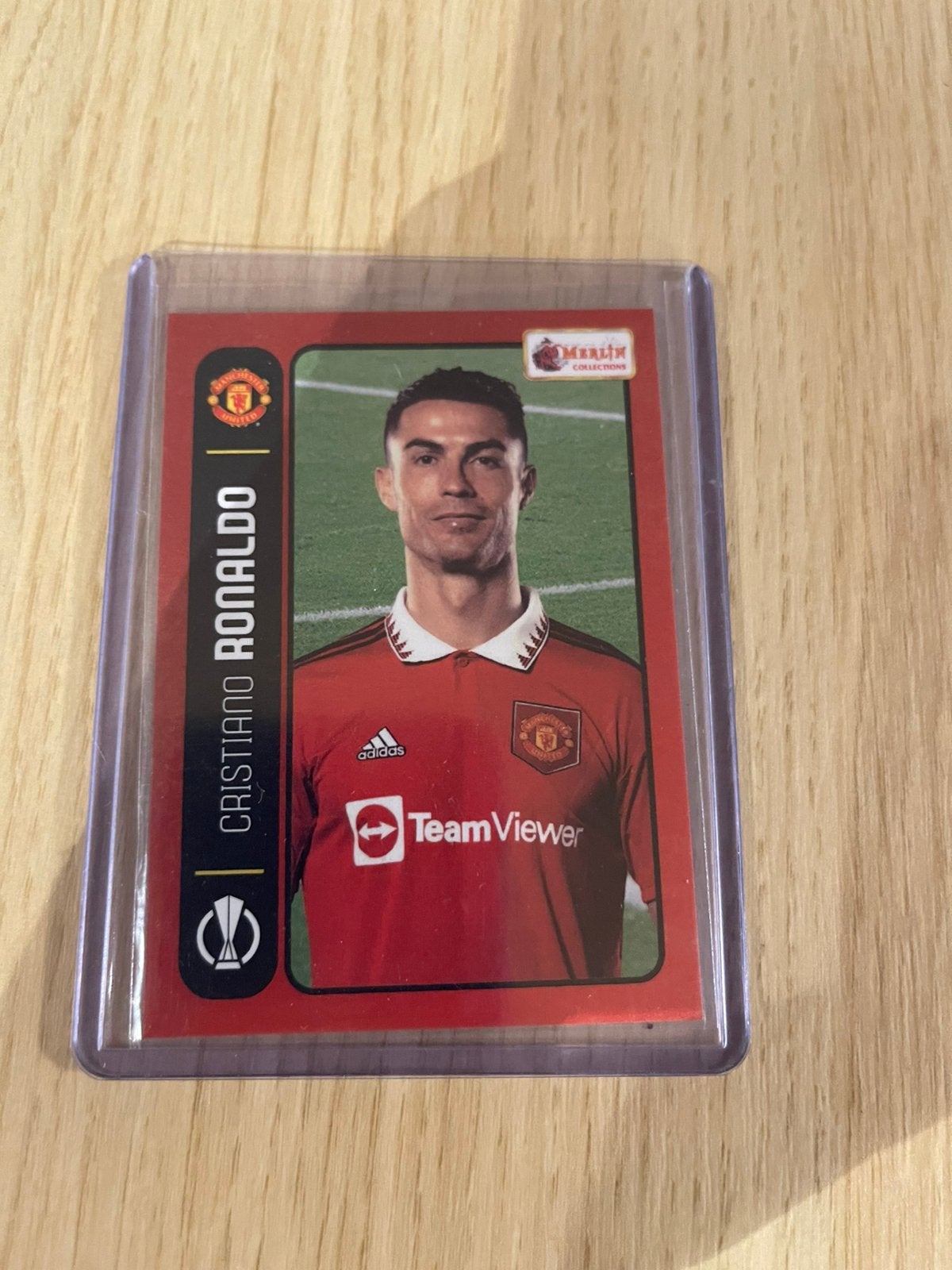 Christiano Ronaldo Portugal Topps Manchester United, Ophalen of Verzenden, Zo goed als nieuw, Plaatje
