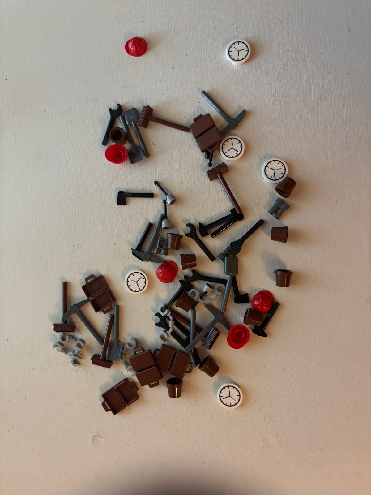 Lego gereedschap, koffers en accessoires - diverse set, Ophalen of Verzenden, Gebruikt