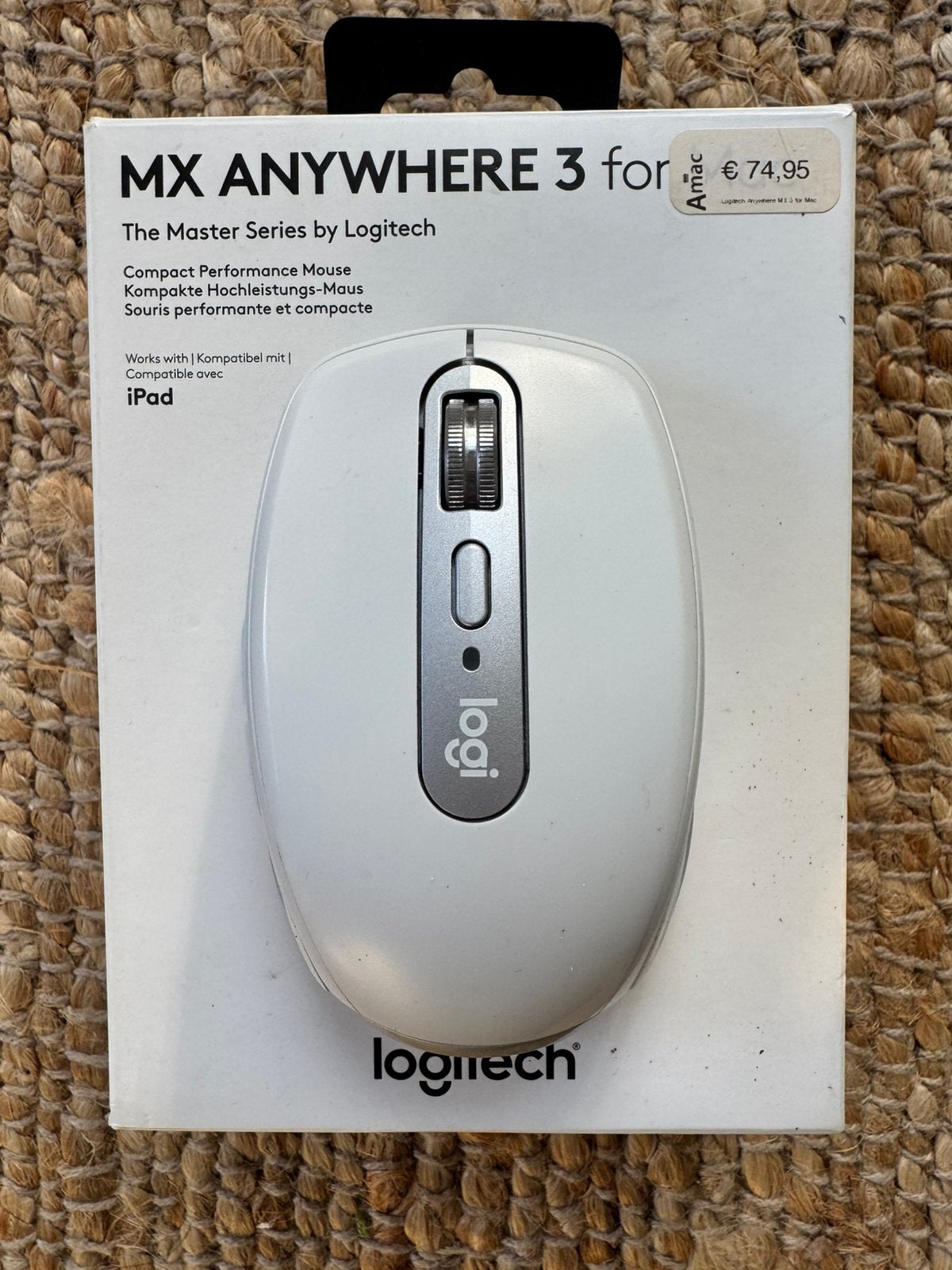 Logitech MX Anywhere 3 voor Mac Compact, Ophalen of Verzenden, Rechtshandig, Logitech