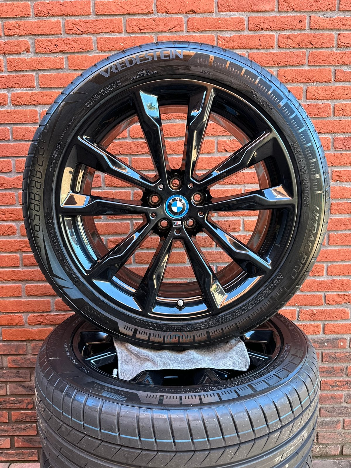 Originele BMW X3 X4 G01 G02 velgen 20 inch, 245 mm, Banden en Velgen, Winterbanden, Personenwagen