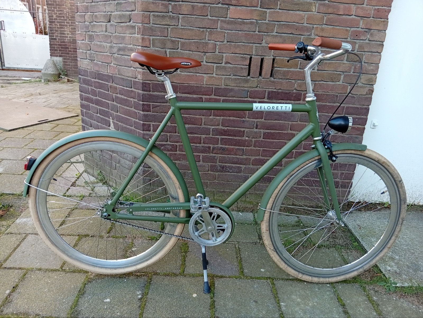 Mooie Veloretti stadsfiets, Terugtraprem, Gebruikt, 57 tot 61 cm, Ophalen