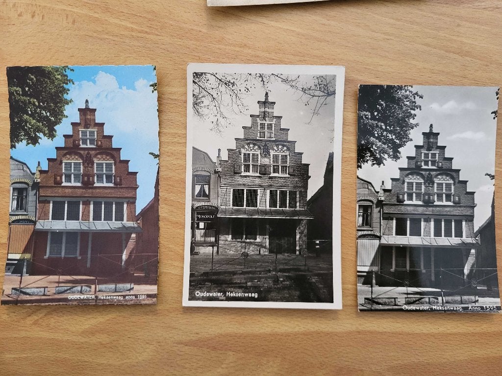 ansicht OUDEWATER Heksenwaag (3x), Ophalen, Voor 1920, Utrecht