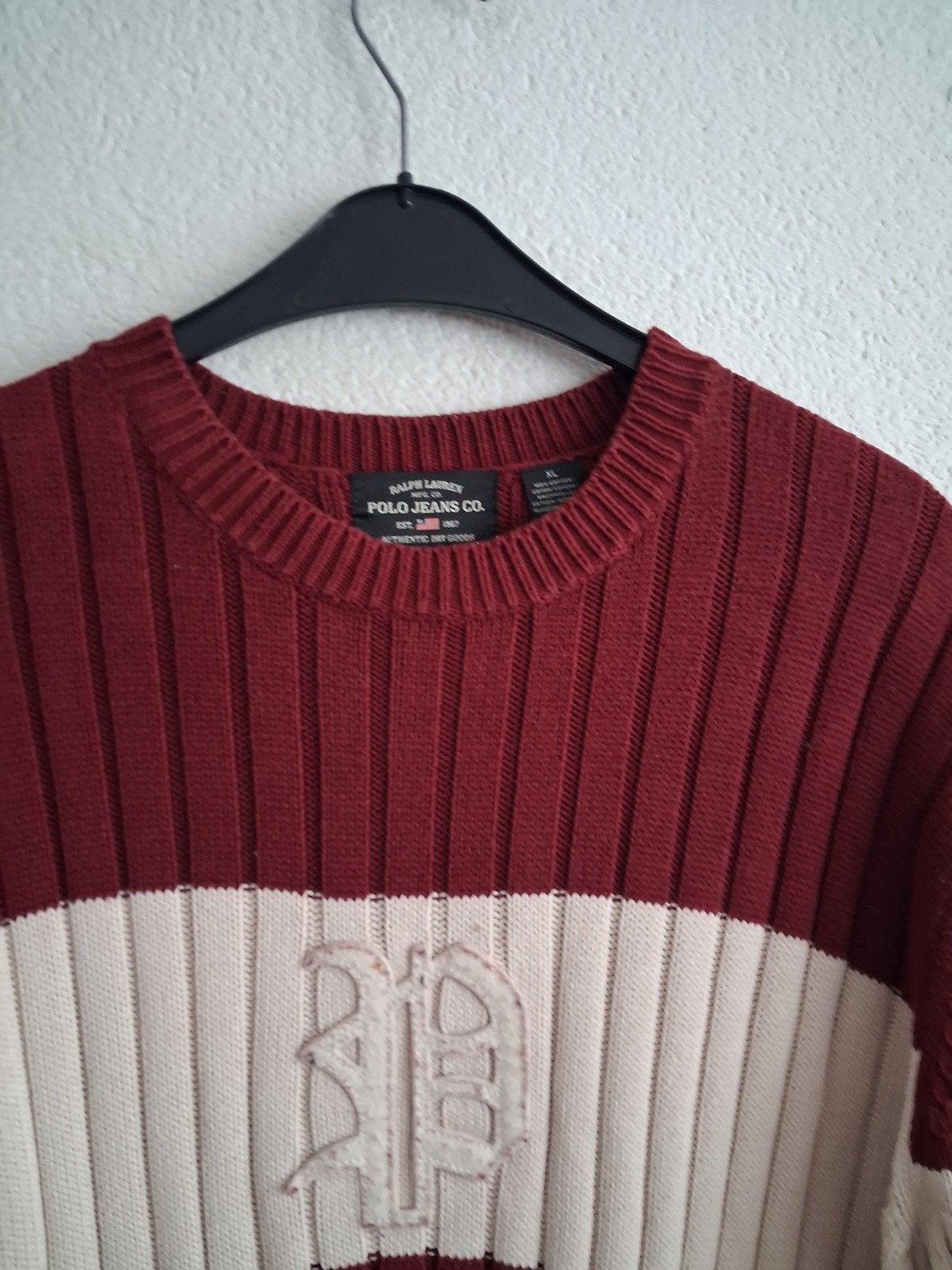 Polo Ralph Lauren  Trui Maat XL, Ophalen of Verzenden, Zo goed als nieuw, Maat 56/58 (XL), Blauw