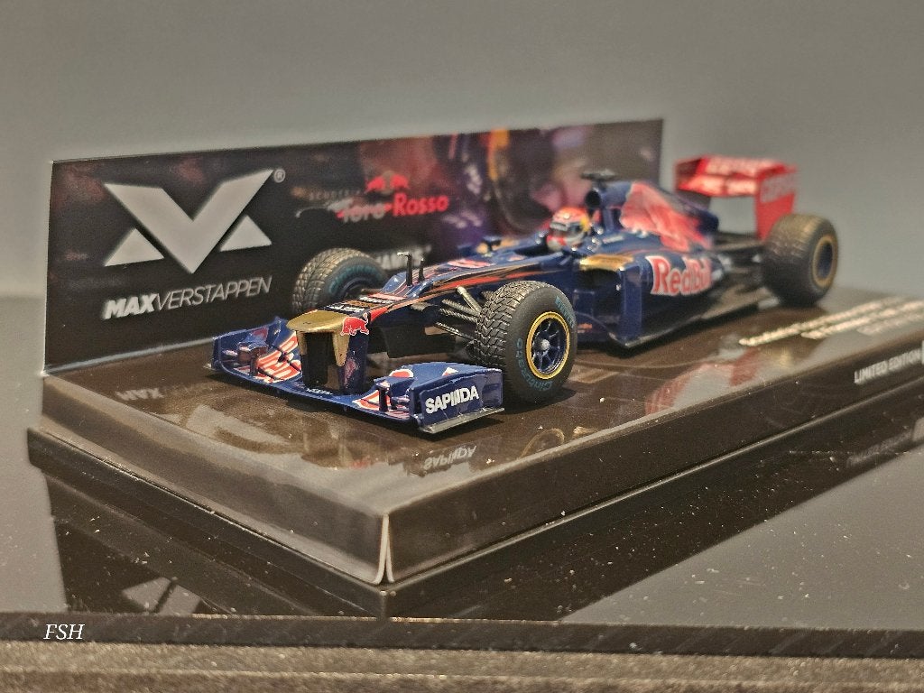 Toro  Rosso STR7, M. Verstappen, Test Adria 2014. <NIEUW>, Ophalen of Verzenden, Nieuw, Auto, MiniChamps
