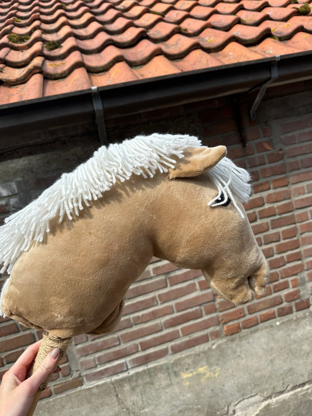 Leuk Palomino Hobby Horse, Ophalen of Verzenden, Gebruikt, Jongen of Meisje