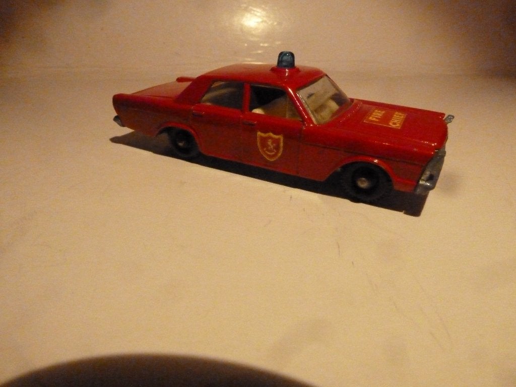 LESNEY:  59    FORD GALEXIE >>>>FIRE CHIEF<<<< en:    MINT !, Ophalen of Verzenden, Nieuw, Auto