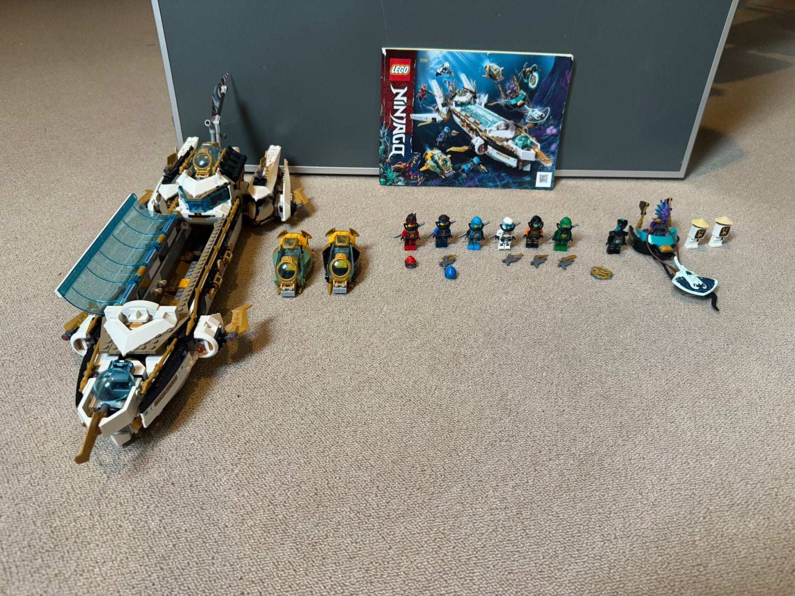 Lego ninjago set 71756 hydrobounty, Ophalen of Verzenden, Zo goed als nieuw