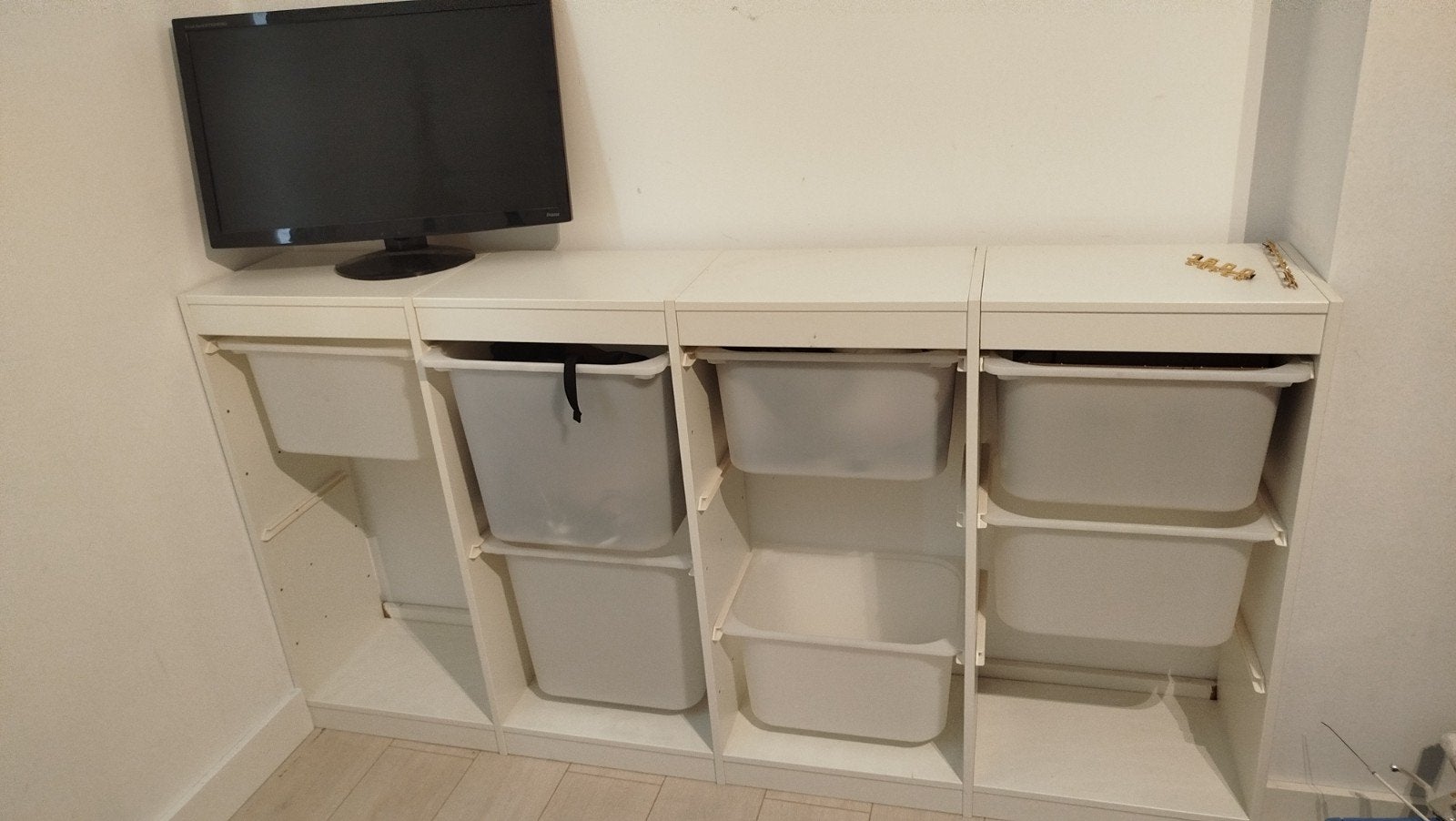 IKEA Trofast opbergcombinatie 180x94x30 cm, Ophalen, Gebruikt, 5 laden of meer, 150 tot 200 cm
