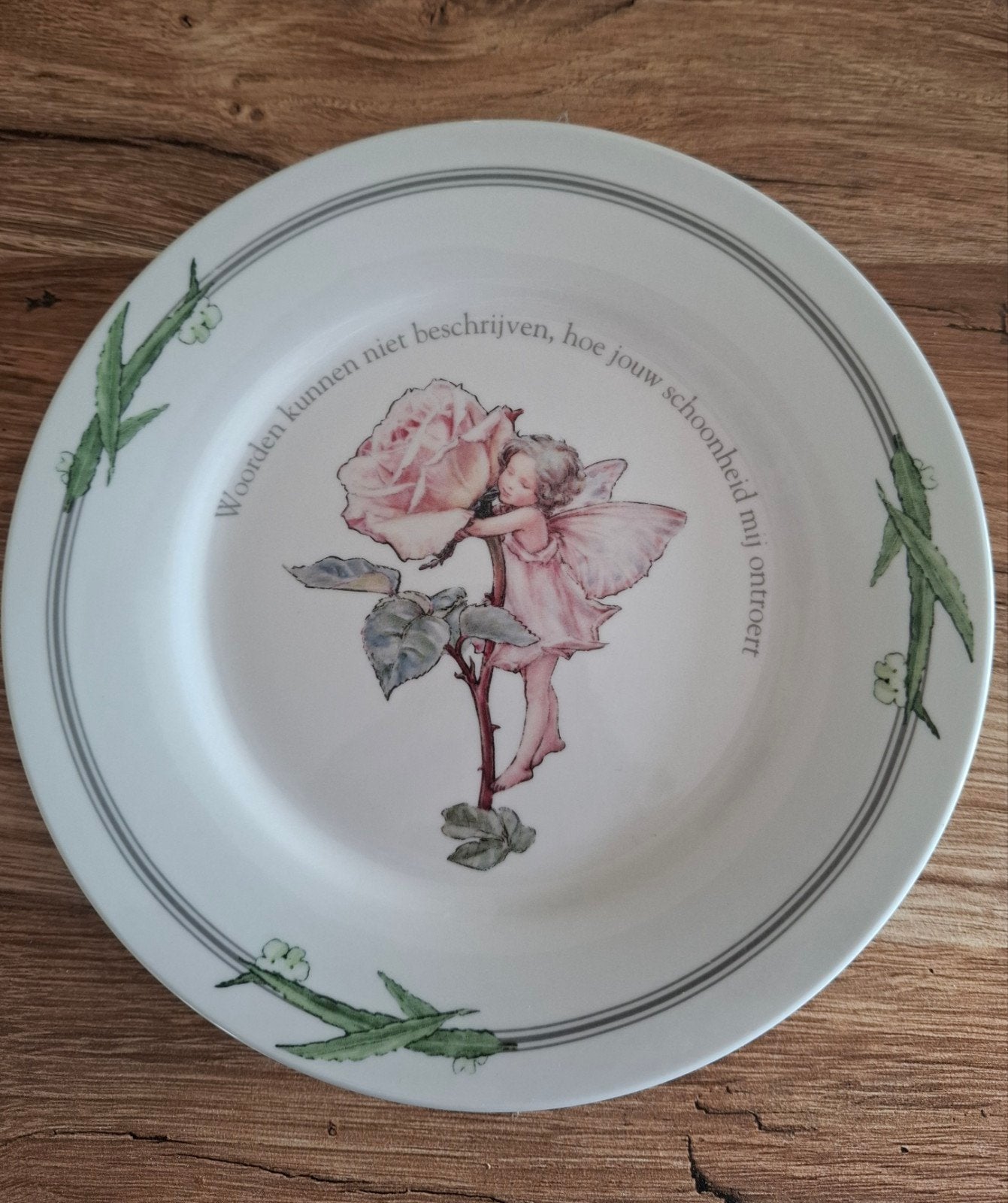 Bloemenkinderen borden van DE - Onbeschadigd, Huis en Inrichting, Keuken | Servies, Verzenden