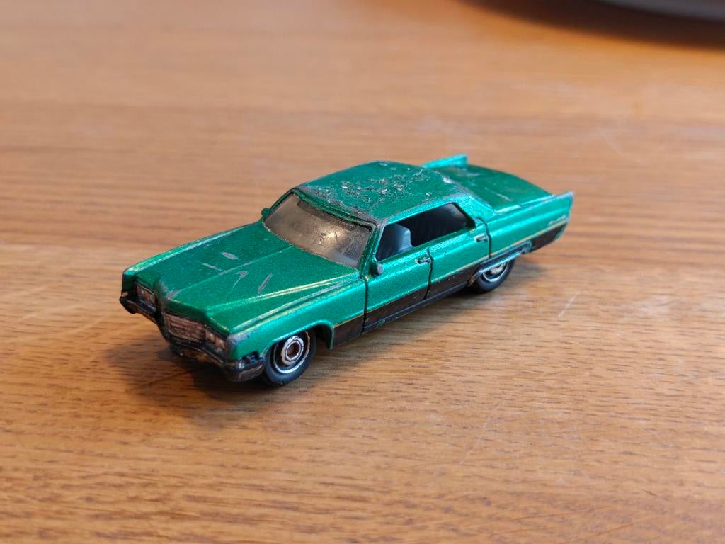 Matchbox Cadillac DeVille Sedan GROEN, Ophalen of Verzenden, Auto