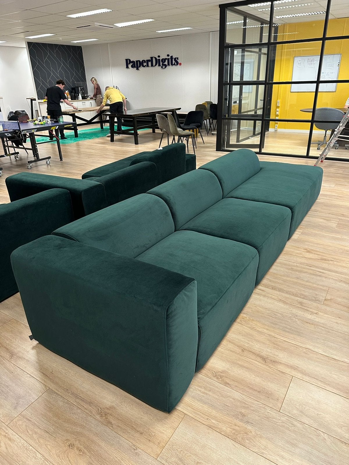 Modulaire bank X6 van 4 x 6 sofa, Ophalen, Zo goed als nieuw