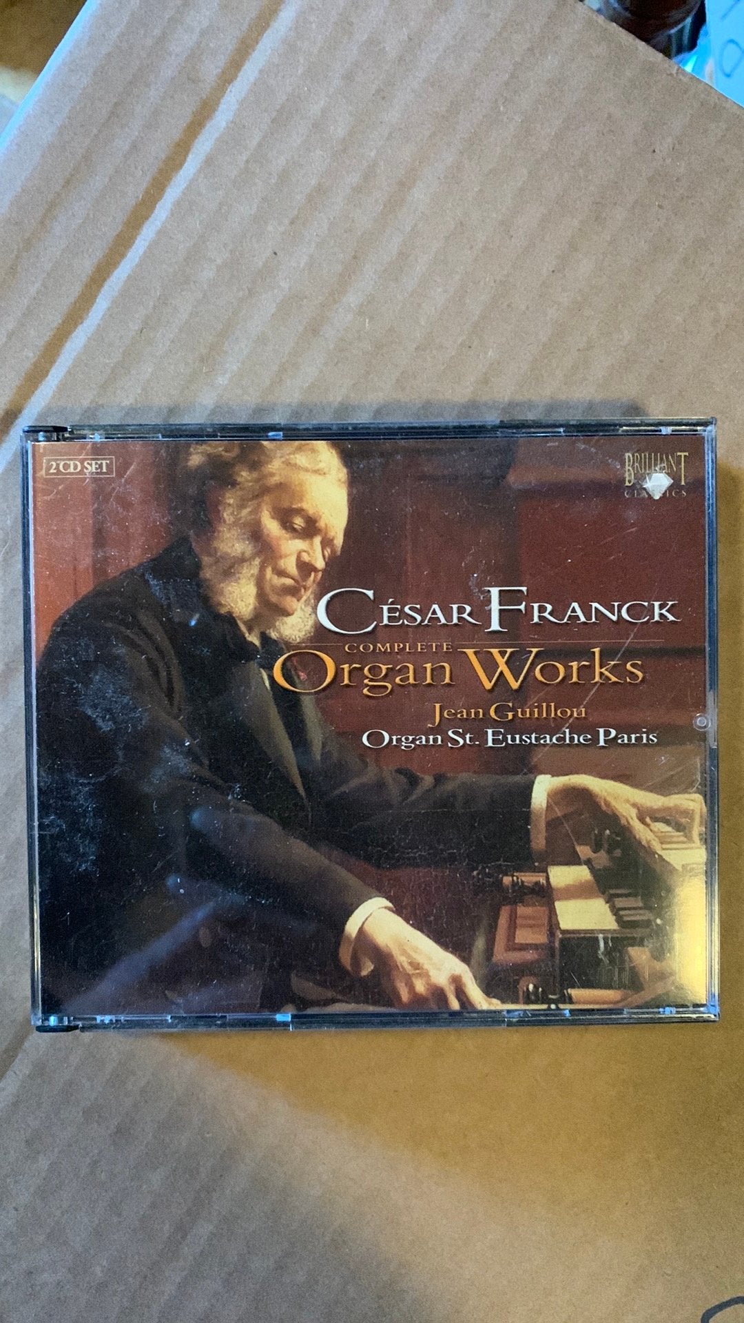 César Franck - Complete Organ Works (2 CD Set) Jean Guillou, Ophalen of Verzenden, Romantiek, Zo goed als nieuw, Orkest of Ballet
