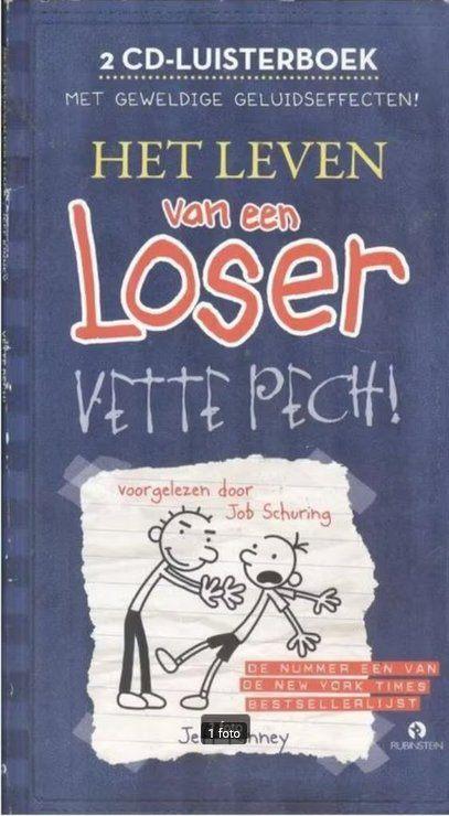 2 CD-Luisterboek. Het leven van een loser Vette pech! NR0966, Boeken, Luisterboeken, Verzenden, Cd, Kind