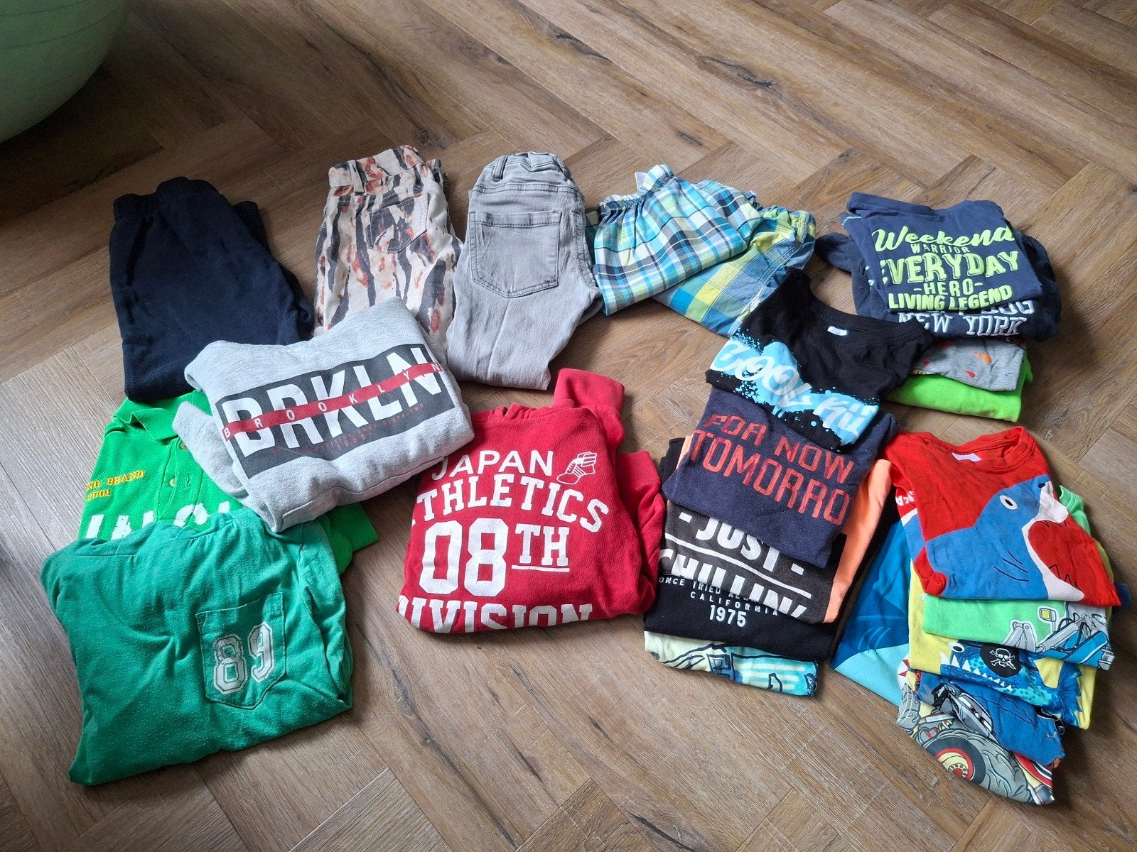 Kledingpakket jongen maat 116 - Diverse kleding, Ophalen of Verzenden