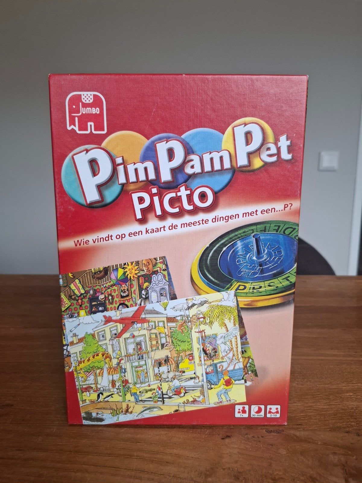 Pim Pam Pet Picto - Jumbo Gezelschapsspel, Vijf spelers of meer, Ophalen of Verzenden, Gebruikt, Jumbo