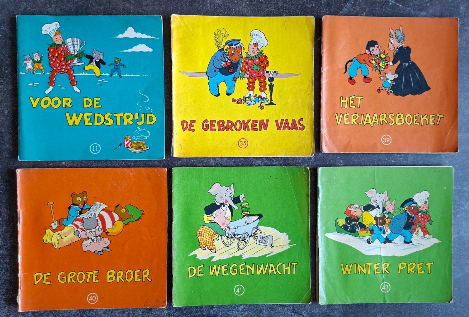5 Deeltjes uit de Flipje serie, Ophalen of Verzenden, Gelezen