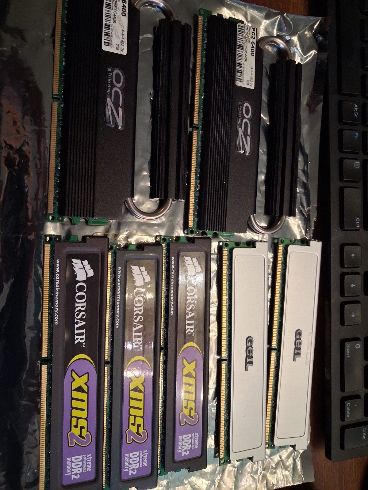 DDR2 Overklok RAM Geheugen - Diverse Merken, Computers en Software, RAM geheugen, Gebruikt, 8 GB, Ophalen of Verzenden, DDR2