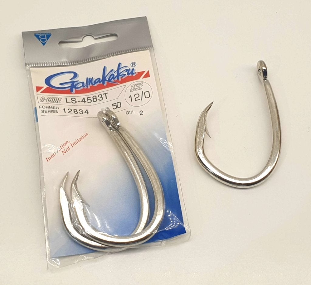 Big Game Gamakatsu Hooks 12/0 Tuna, SwordFish, BodemFish., Watersport en Boten, Ophalen of Verzenden, Nieuw, Haak
