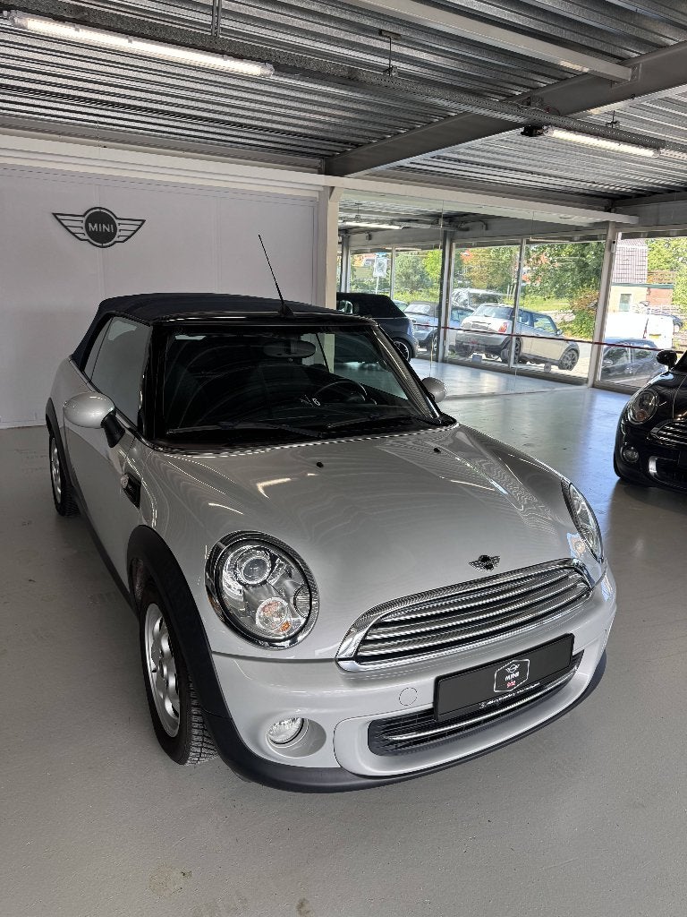 Mini 1.6 Cooper Roadster 2012 Grijs ( 6 MAANDEN GARANTIE ), Stof, Zwart, 4 cilinders, Cabriolet