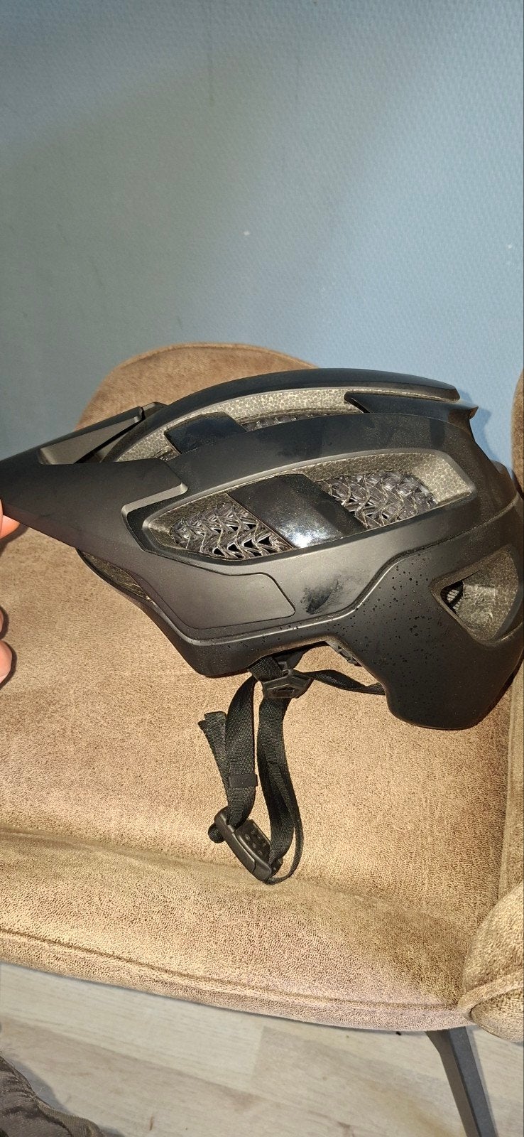 Trek Rally Wavecel fietshelm - Zwart - Maat XL, Fietsen en Brommers, Ophalen, Zo goed als nieuw, XL, Heer of Dame