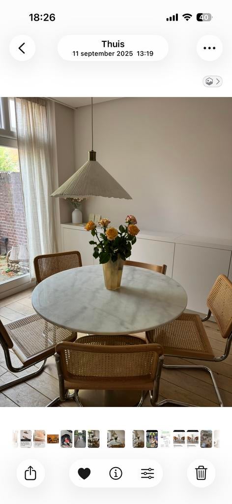 Set van vier stoelen, Huis en Inrichting, Stoelen, Ophalen, Gebruikt, Overige kleuren, Vier