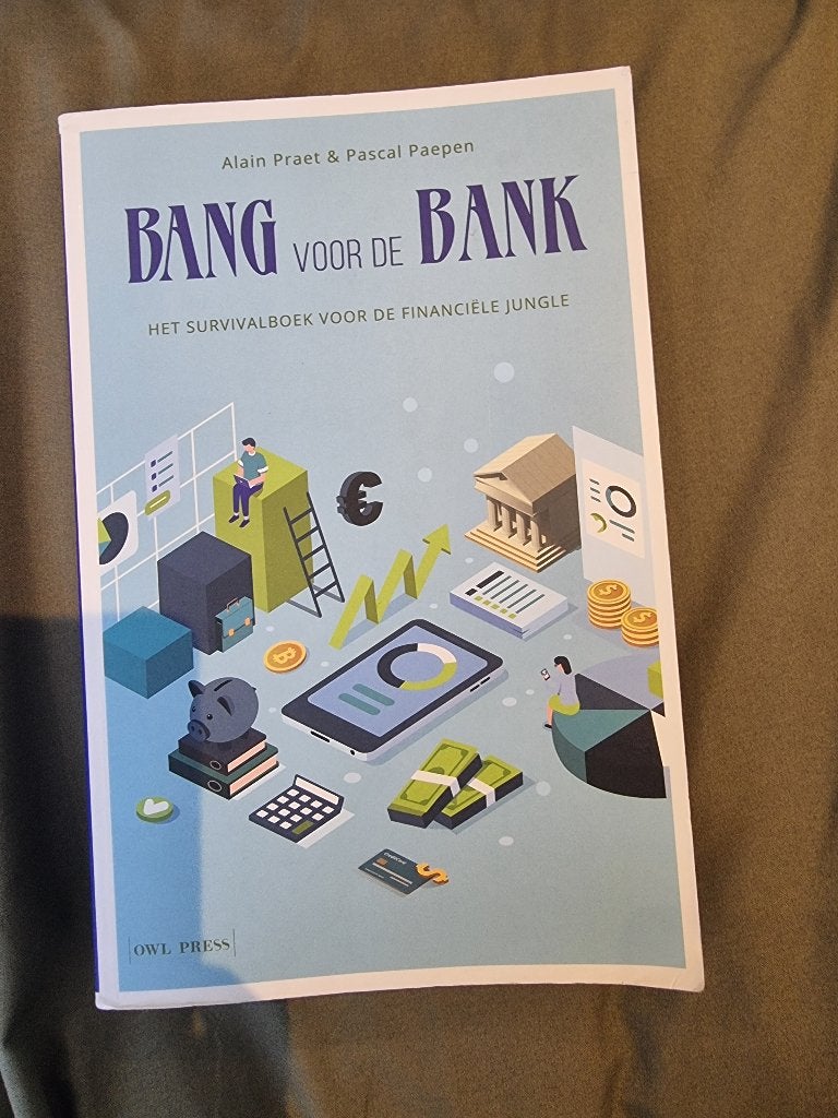 Bang voor de Bank schoolboek, Ophalen, Alain Praet & Pascal Paepen, Economie, Zo goed als nieuw