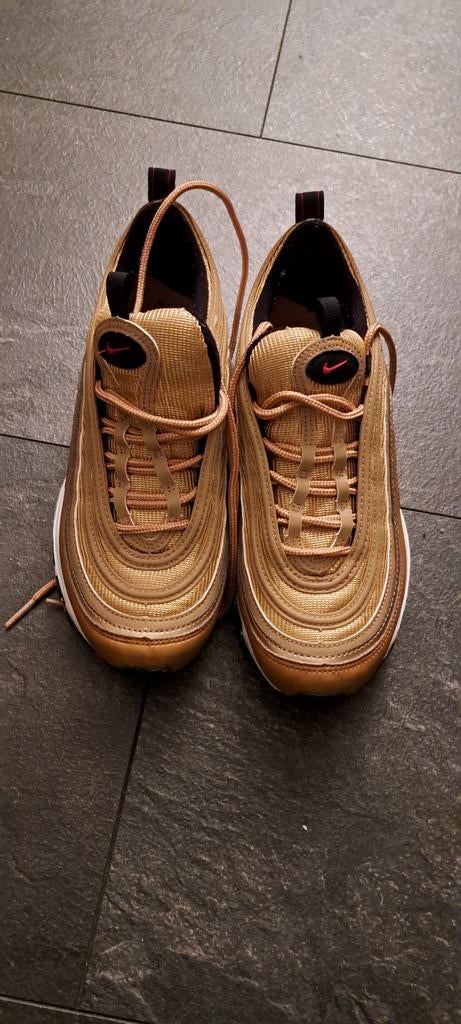 Nike Air Max 97 Gold Sneakers maat 38, Kleding | Dames, Schoenen, Overige kleuren, Nike, Ophalen of Verzenden, Sneakers of Gympen