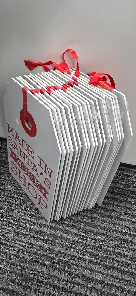 ​ MEGA DEAL: 18 Luxe Houten Kersthangers (Nieuw), Ophalen of Verzenden, Nieuw