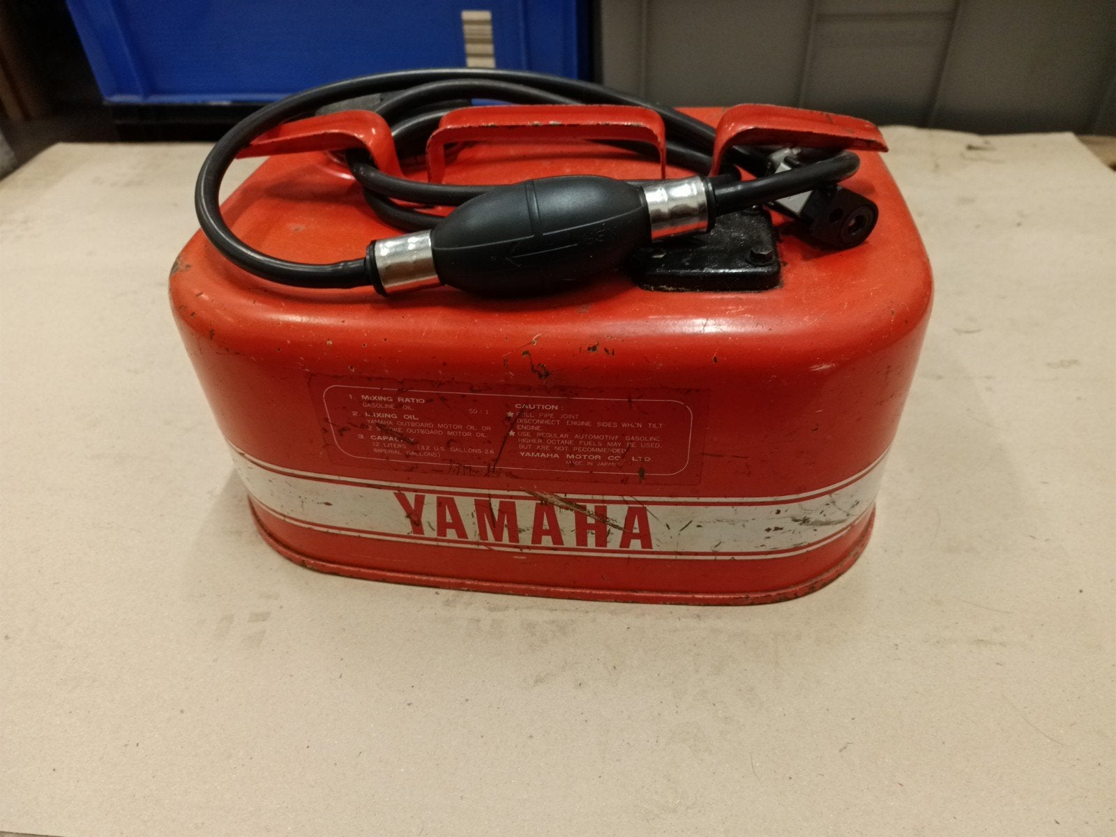 Yamaha brandstoftank met brandstofslang, Watersport en Boten, Ophalen, Gebruikt, Motor en Techniek