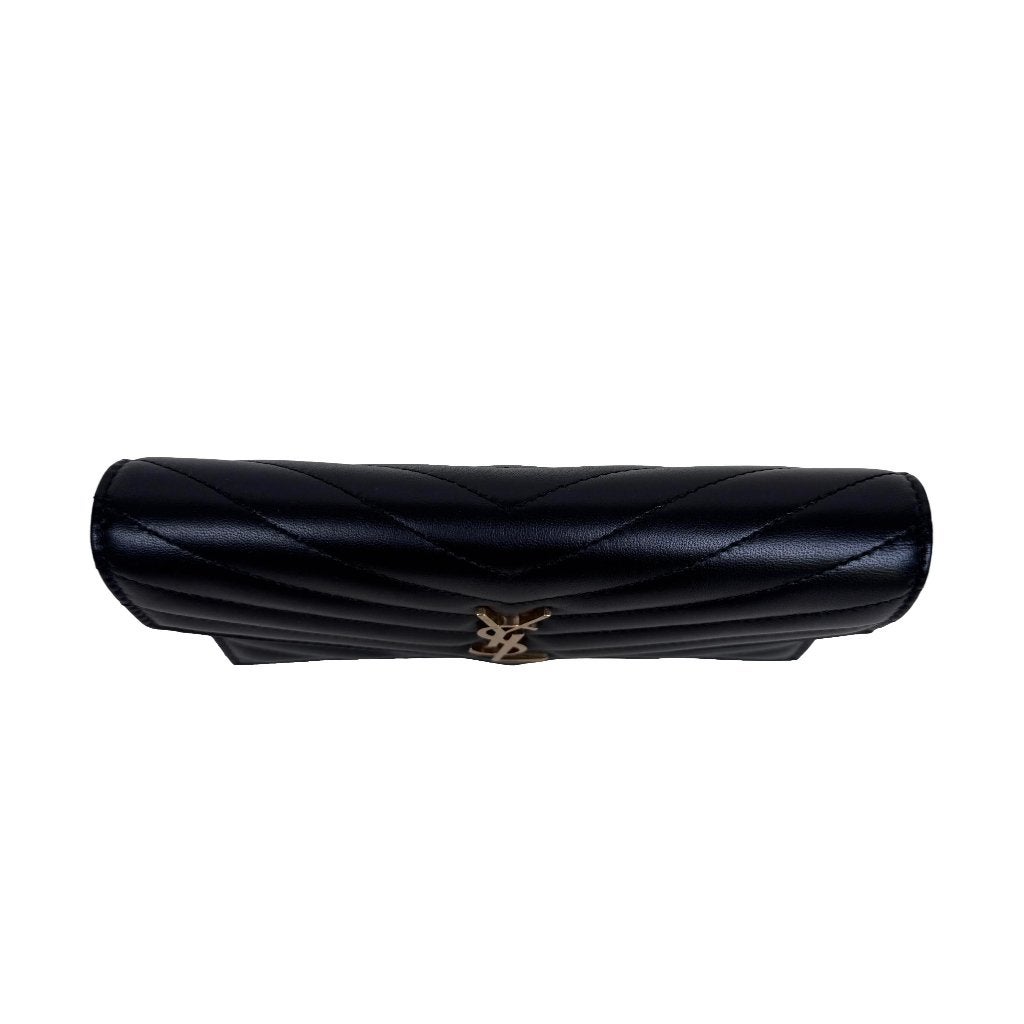Yves saint laurent yves cassandre envelope woc wallet tas image 10