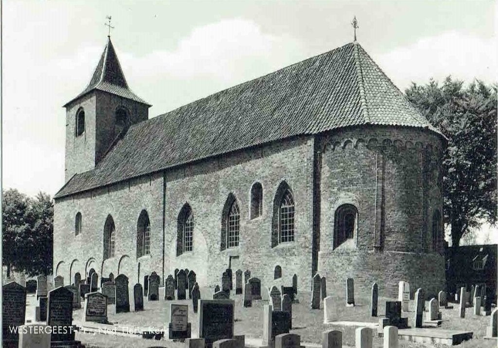 Westergeest Nederlands Hervormde Kerk, Verzenden, 1960 tot 1980, Ongelopen, Gebouw