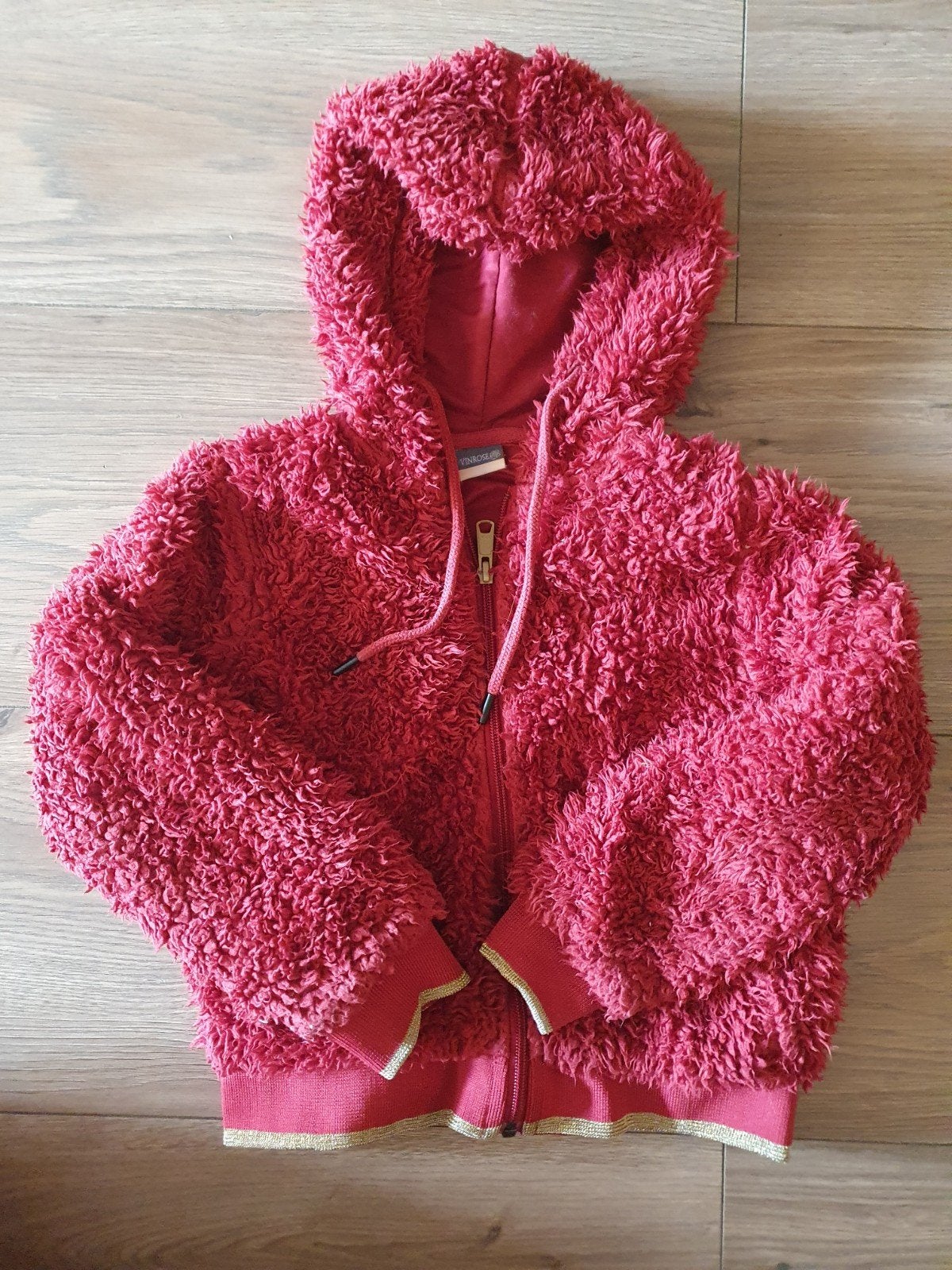 Vinrose vest maat 110/116, Ophalen of Verzenden, Gebruikt, Meisje