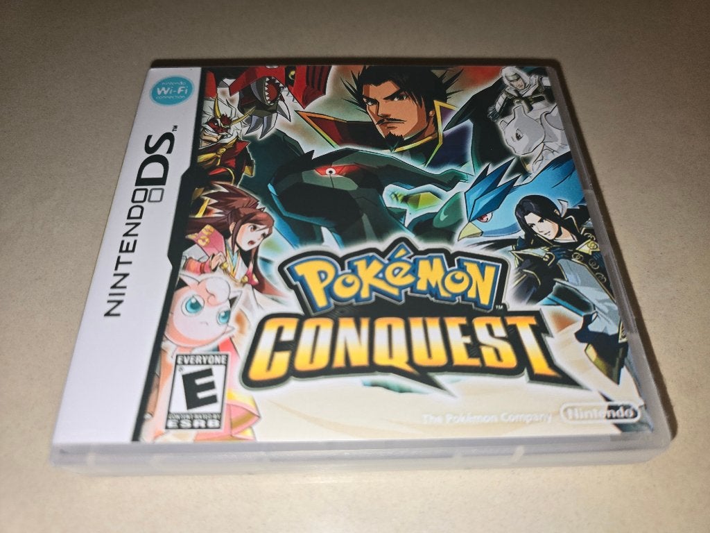 Pokemon Conquest DS Game Case, Spelcomputers en Games, Avontuur en Actie, Verzenden, 1 speler, Zo goed als nieuw