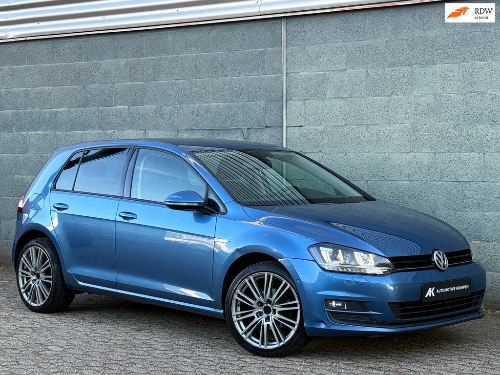 Volkswagen Golf 1.2 TSI Highline | CUP | DSG | Vol Onderh |, Auto's, Euro 5, Stof, Gebruikt, Zwart