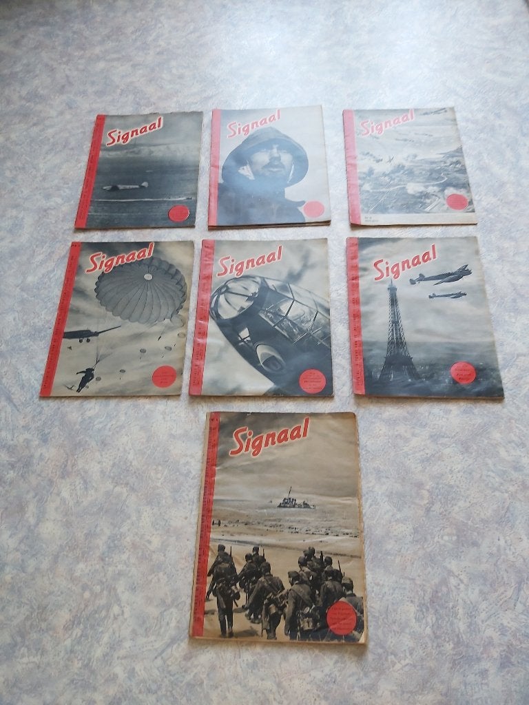 Signaal Nederland 1940 Wehrmacht Luftwaffe Invasie Bunker, Ophalen of Verzenden, 1920 tot 1940, Nederland, Tijdschrift