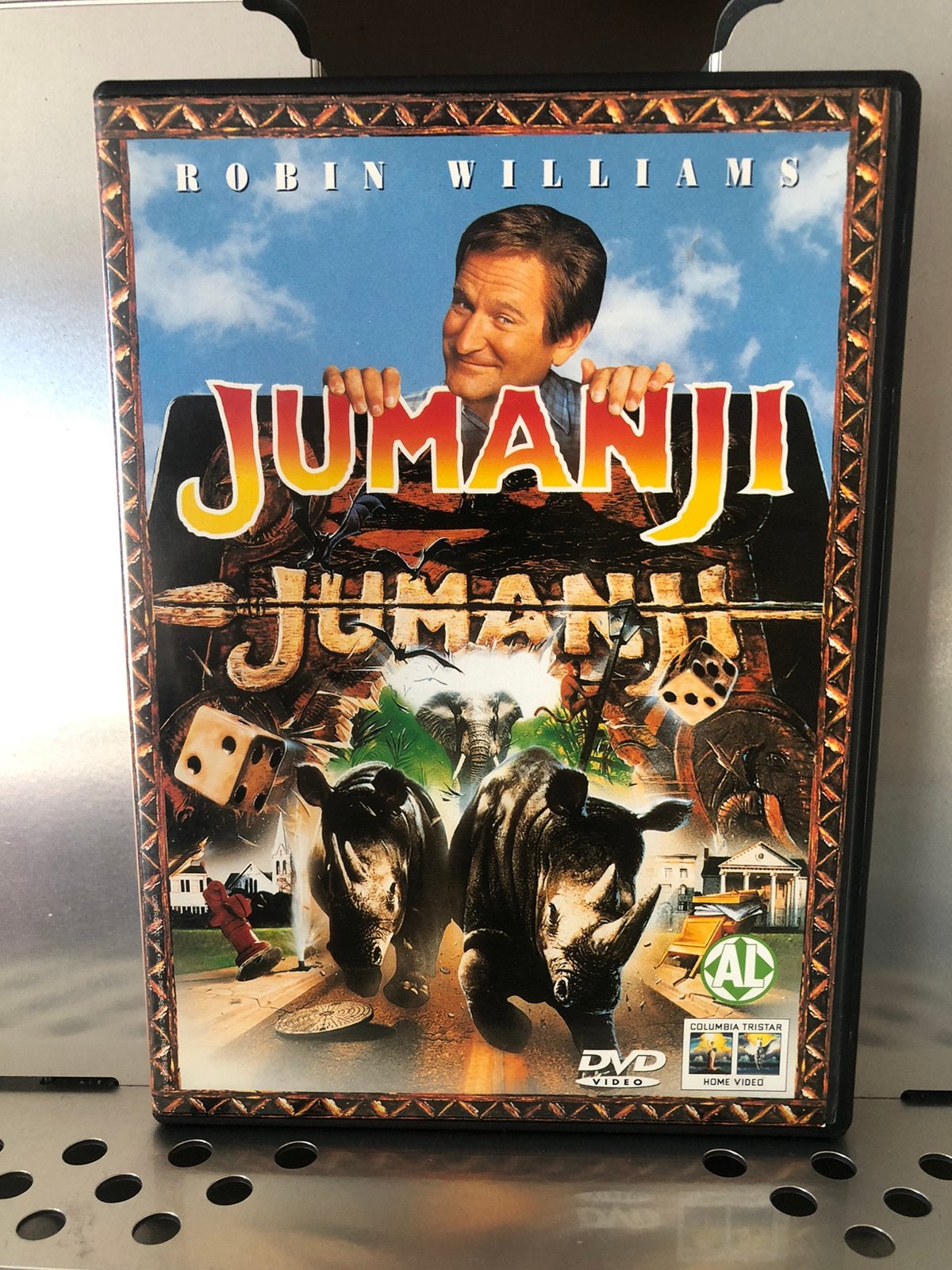 [DVD] Jumanji - Nederlandse ondertiteling, Cd's en Dvd's, Vanaf 16 jaar, Ophalen of Verzenden, Zo goed als nieuw