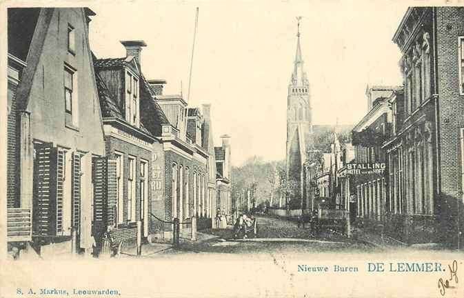 301-295-017 Lemmer Nieuwe Buren, Verzenden, Voor 1920, Friesland