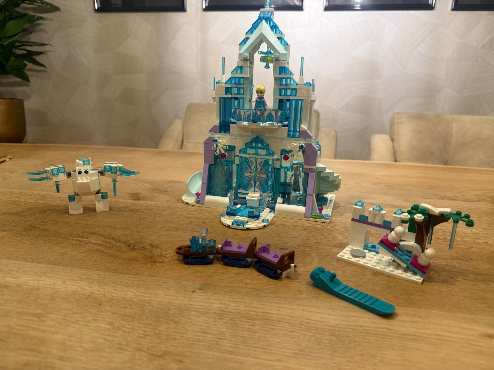 Lego Disney Elsa's IJspaleis 43172 - Frozen, Ophalen of Verzenden, Zo goed als nieuw