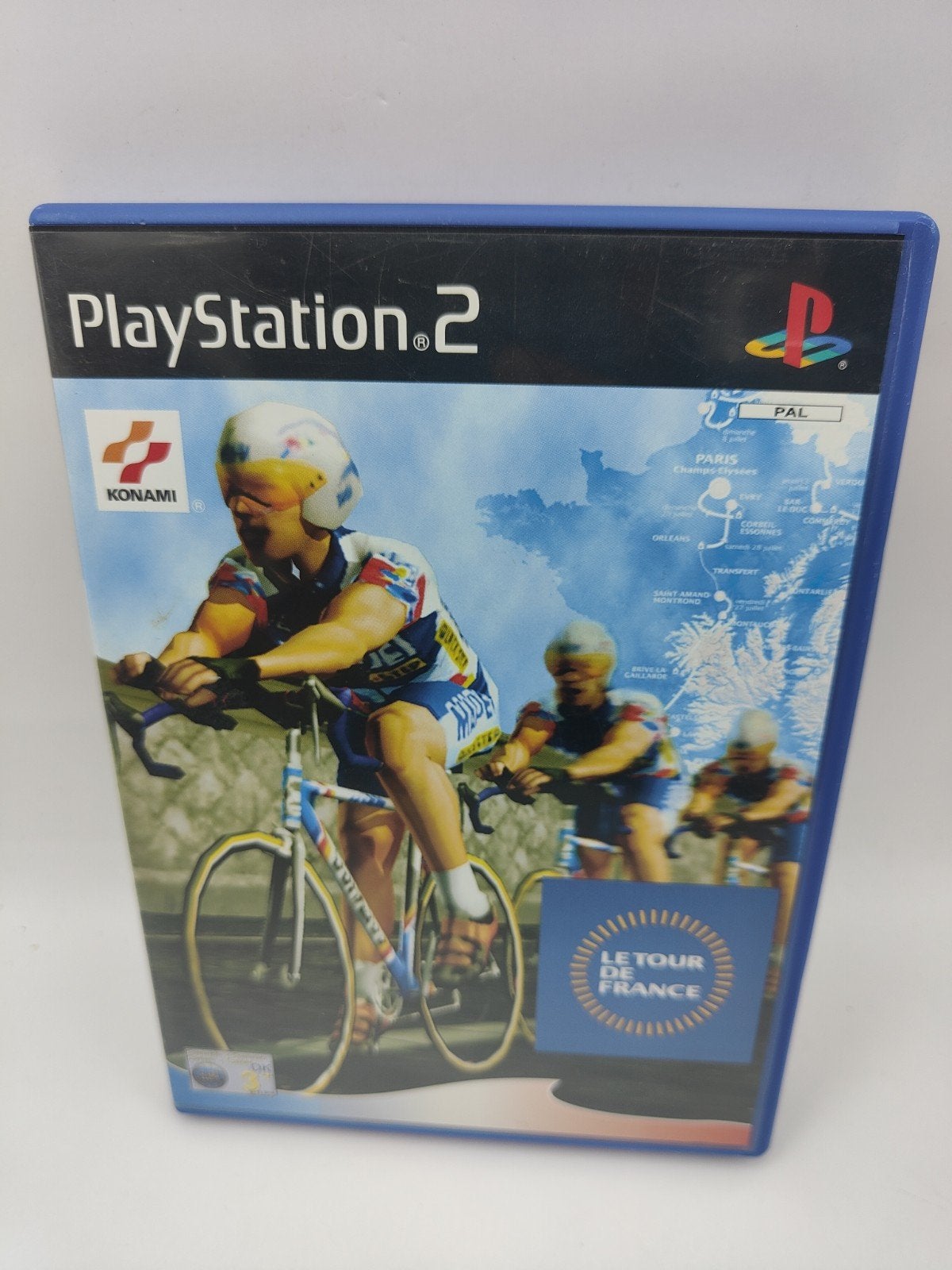 Le Tour de France PS2, Gebruikt, Support@konami-europe.com, Konami Digital Entertainment B.V., 14-16 Regent Street, London, SW1Y 4PH, UK