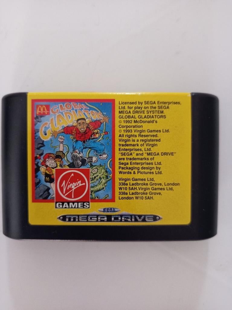 Global Gladiators Sega Mega Drive, Spelcomputers en Games, Games | Sega, Gebruikt, Verzenden, 1 speler, Vanaf 3 jaar