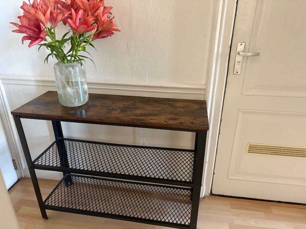 Wandkast, Huis en Inrichting, Kasten | Wandmeubels, Ophalen, Met plank(en), Zo goed als nieuw, Minder dan 150 cm