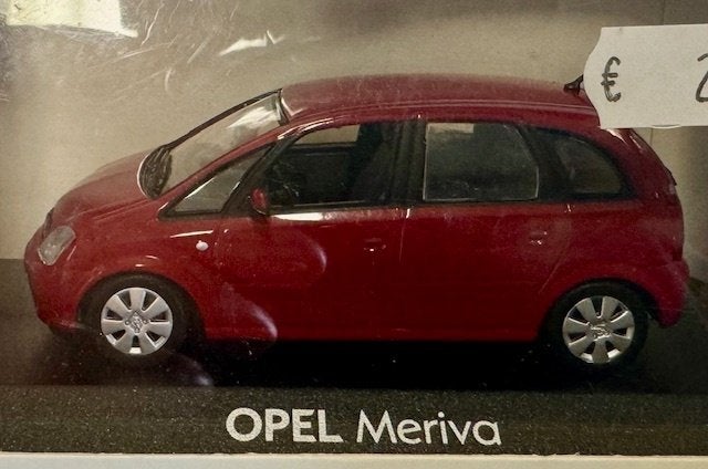 Coelianmodels, Dealer model, Opel Meriva, 1/43, € 29,99, Hobby en Vrije tijd, Modelauto's | 1:43, Ophalen of Verzenden, Nieuw