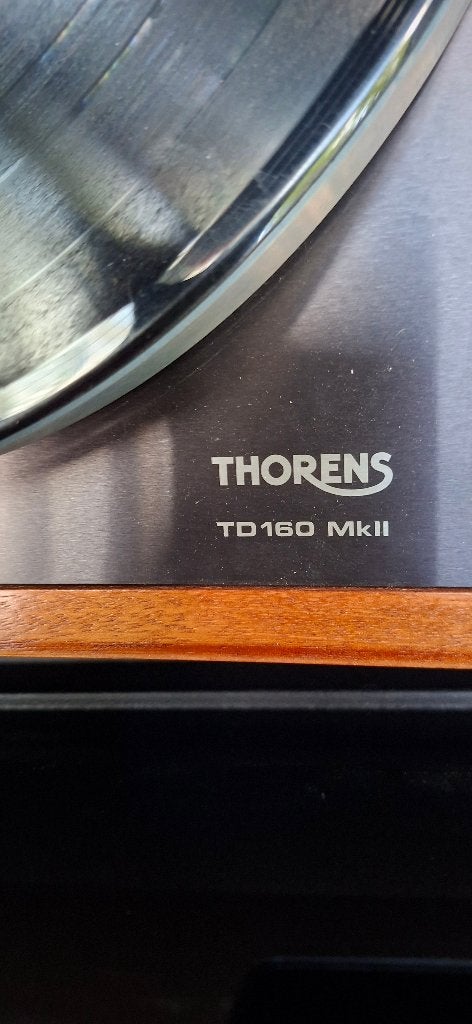 Thorens gramofoon TD 160 MK2, Ophalen, Gebruikt, Platenspeler, Thorens