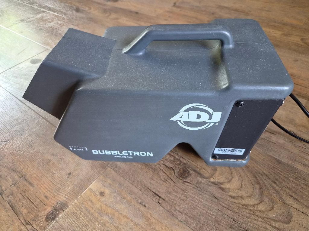 Bellenblaasmachine Bubbletron, Hobby en Vrije tijd, Feestartikelen | Verhuur, Ophalen of Verzenden, Gebruikt, Verjaardag