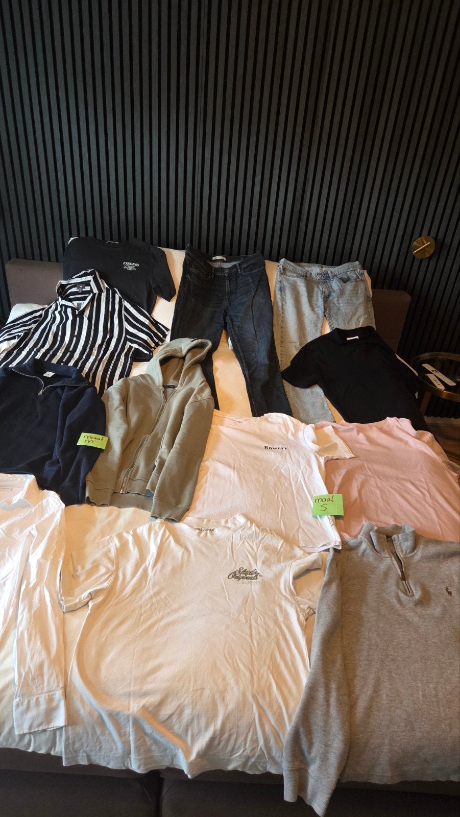 Mooie partij heren kleding maat s en m voor 30.00euro?, Ophalen of Verzenden, Zo goed als nieuw